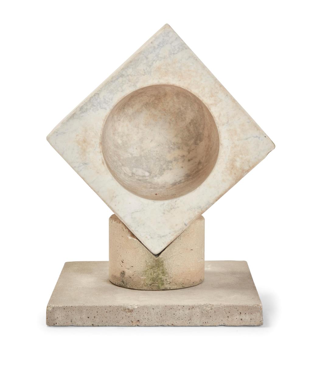 Marble & Concrete Minimal Sculpture