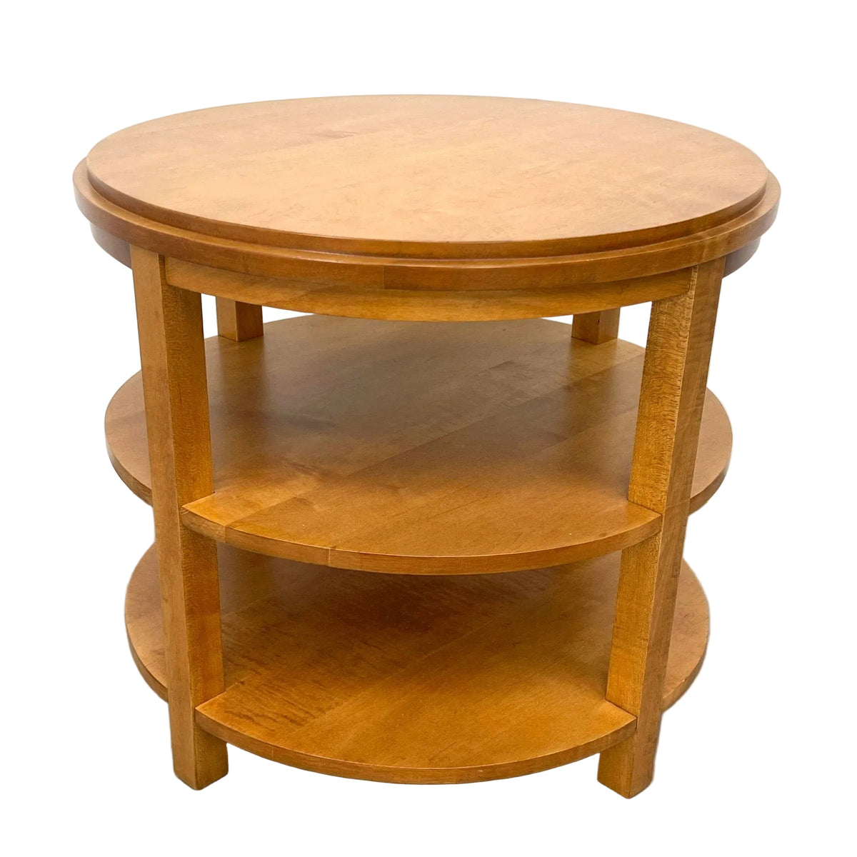 Round Occasional Wooden Table