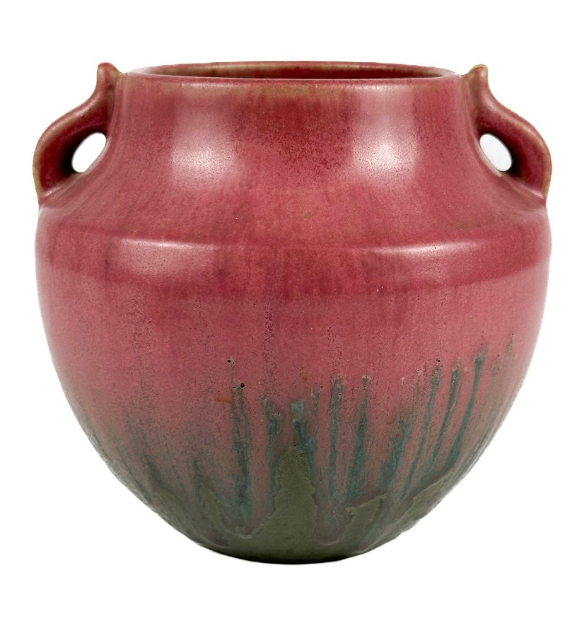 Muncie Style Vase, Rose Glaze