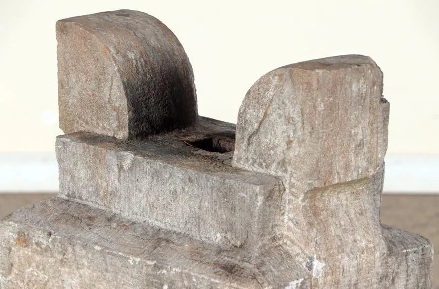 Art Nouveau Carved Stone Garden Sculpture