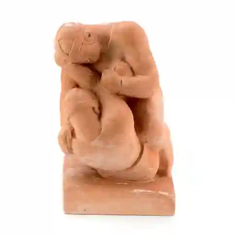 Maurice Glickman "Terracotta Sculptures" - Pair