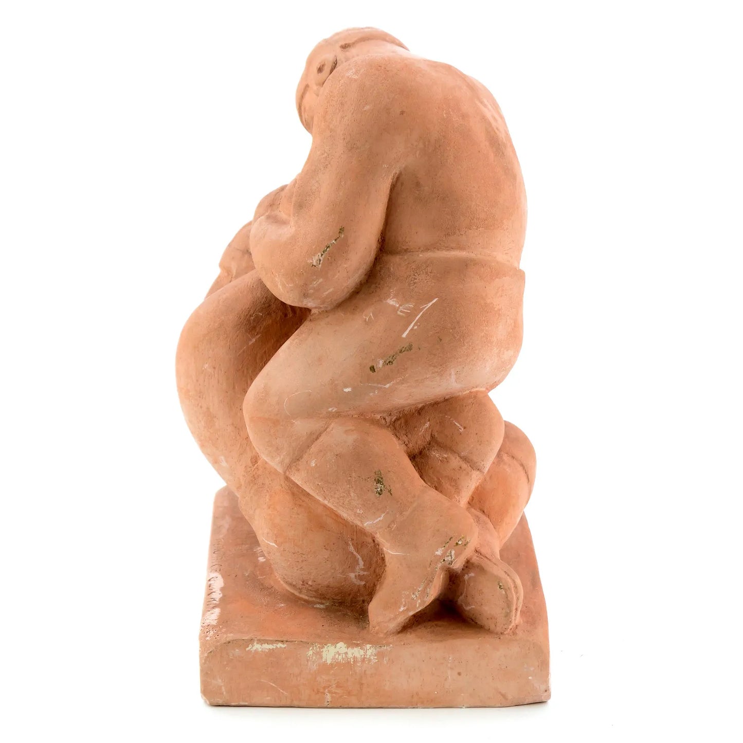 Maurice Glickman "Terracotta Sculptures" - Pair