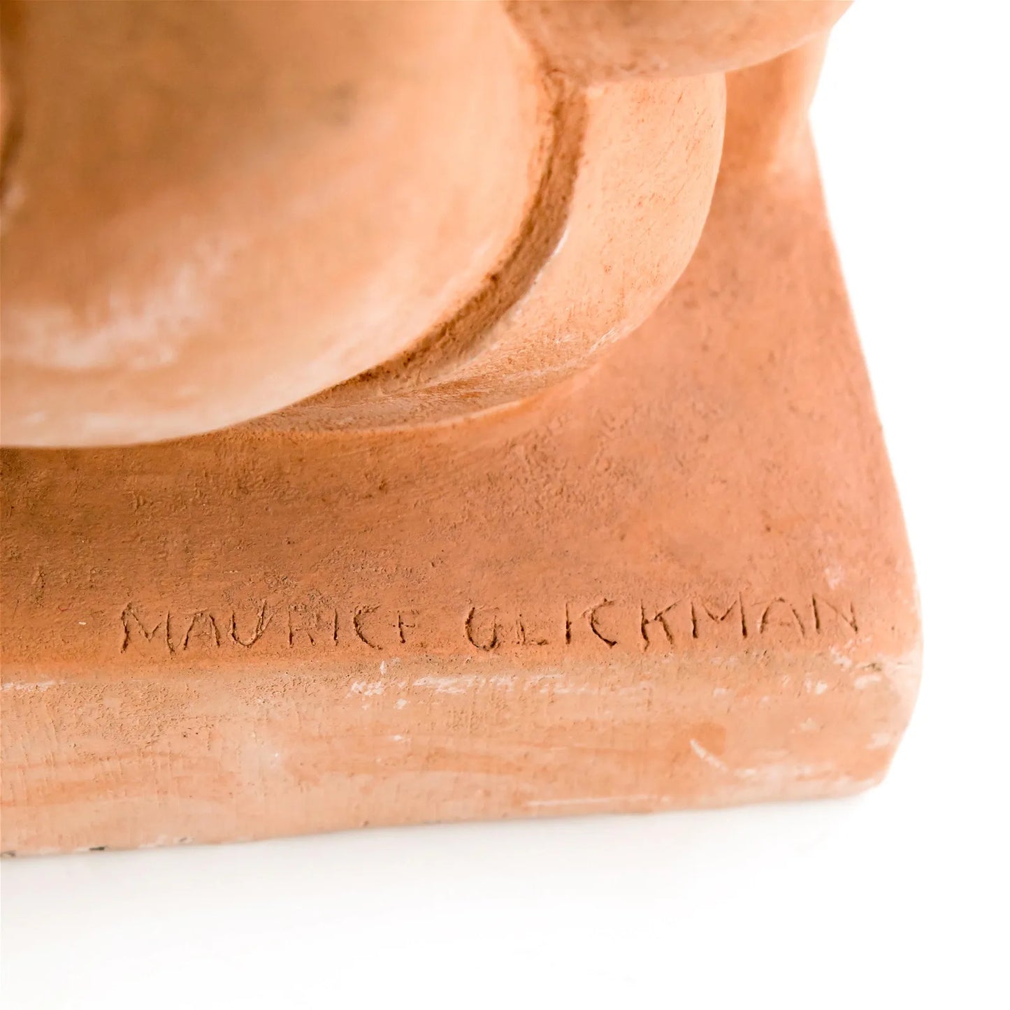 Maurice Glickman "Terracotta Sculptures" - Pair