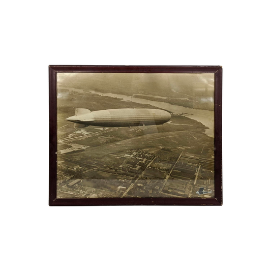 Victor Dallin Arial Photograph "GRAF ZEPPELIN"