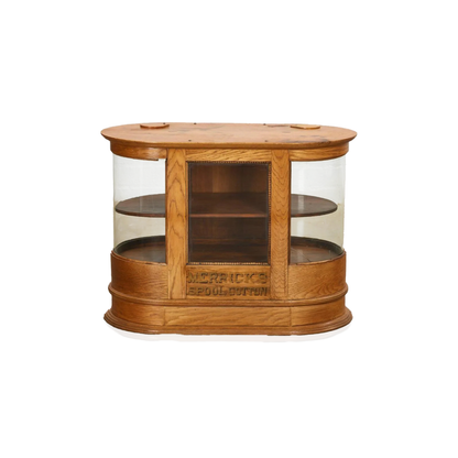 Merrill Golden Oak Spool Cabinet