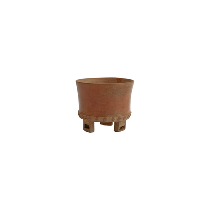 Mesoamerican Pottery Tripod Bowl