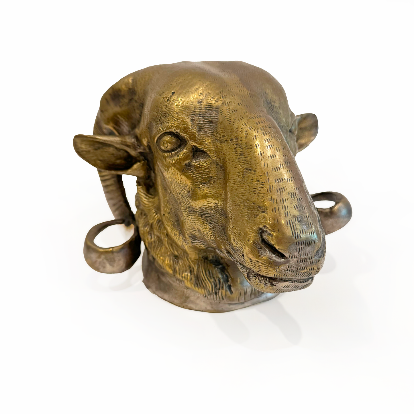 Brass Ram Head