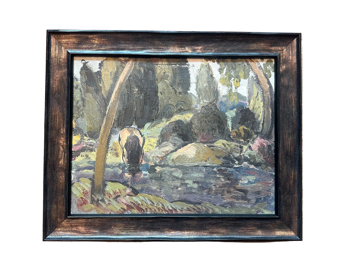 Impressionist Bather Scene, Oscar Fisher