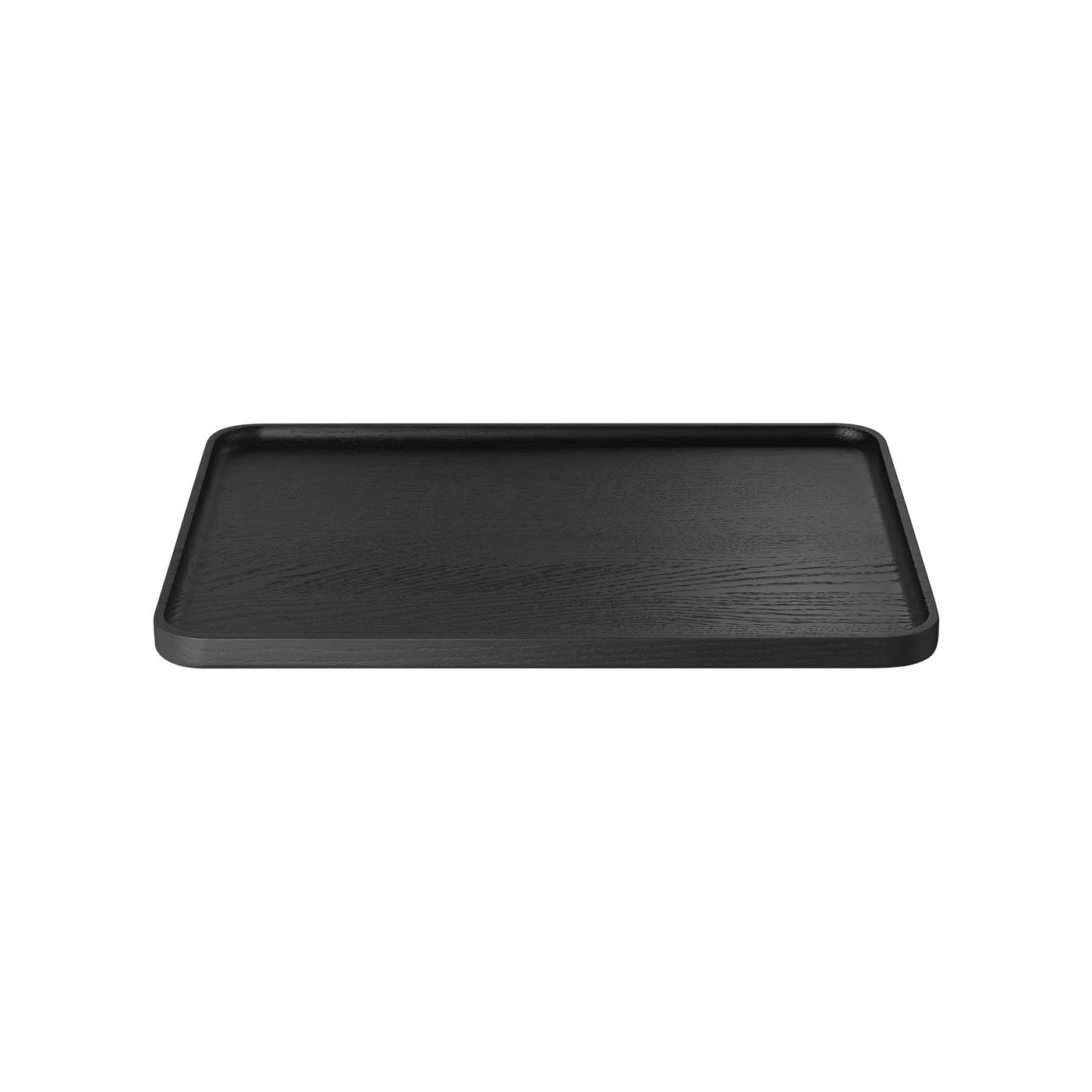 Black Oak Rectangular Tray
