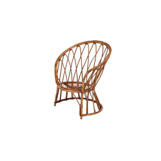 French Curved Garden Chairs - Set of 4