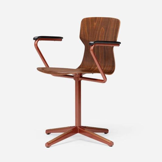 Solid Wood Swivel Chair