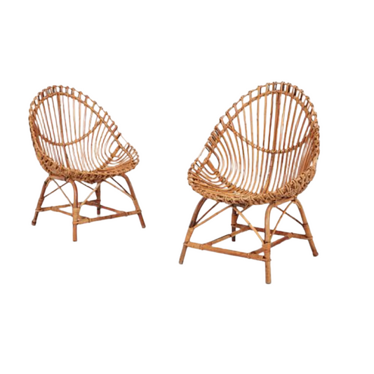 French Garden Chairs - Pair