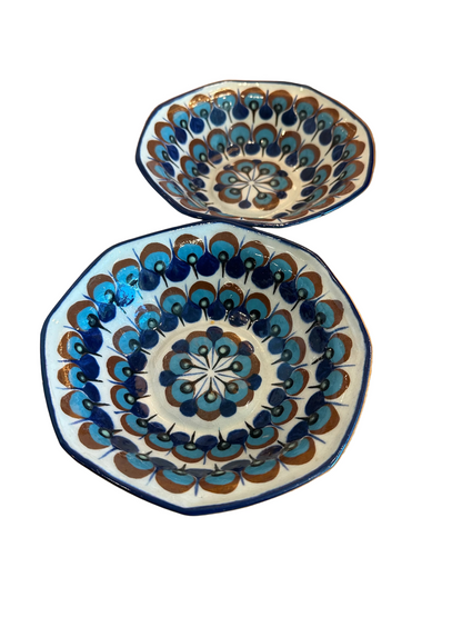 San Antonio Palopo Octagonal Bowls (Set of 2)