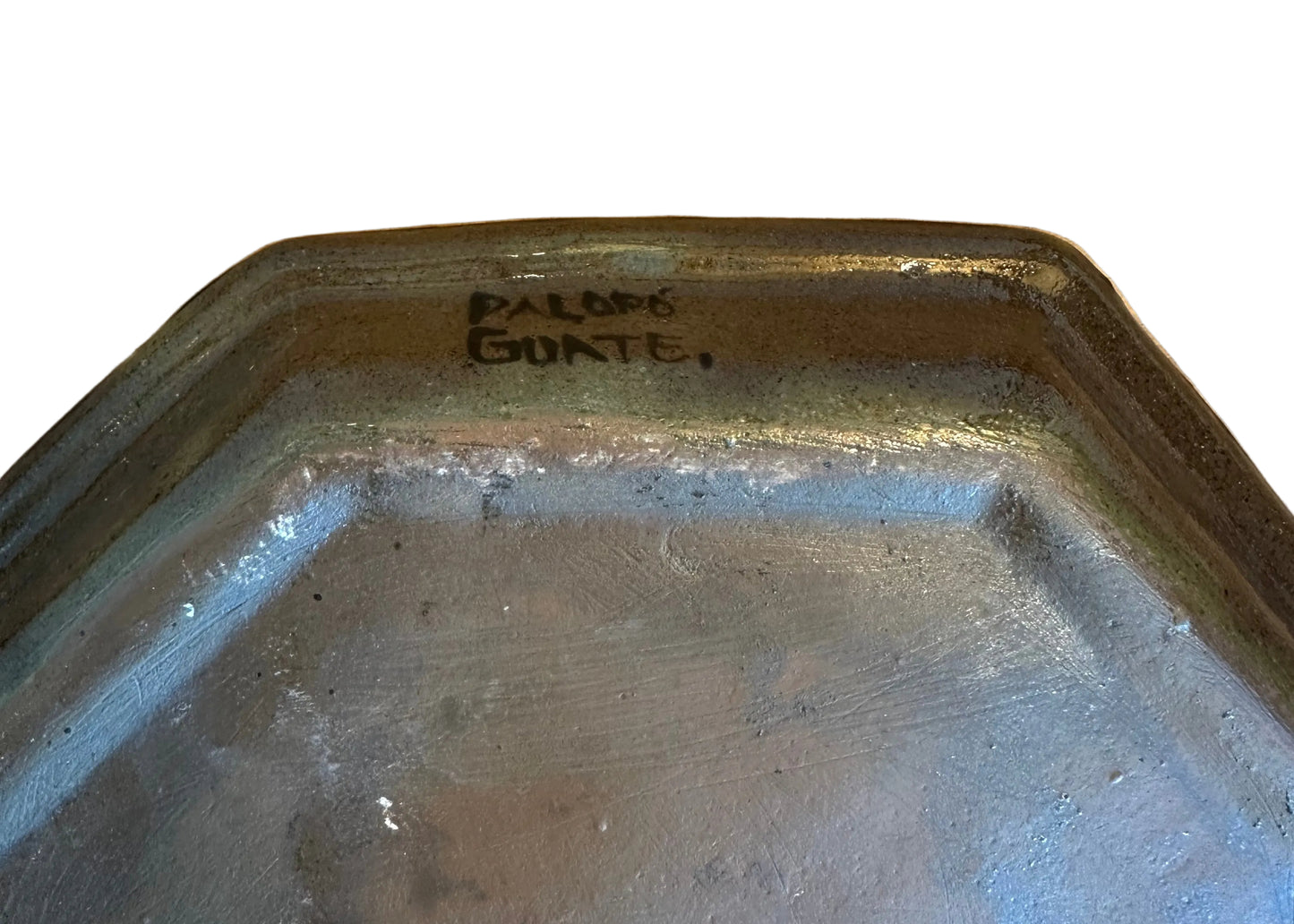 San Antonio Palopo Ceramic Octagonal Plate (Small)
