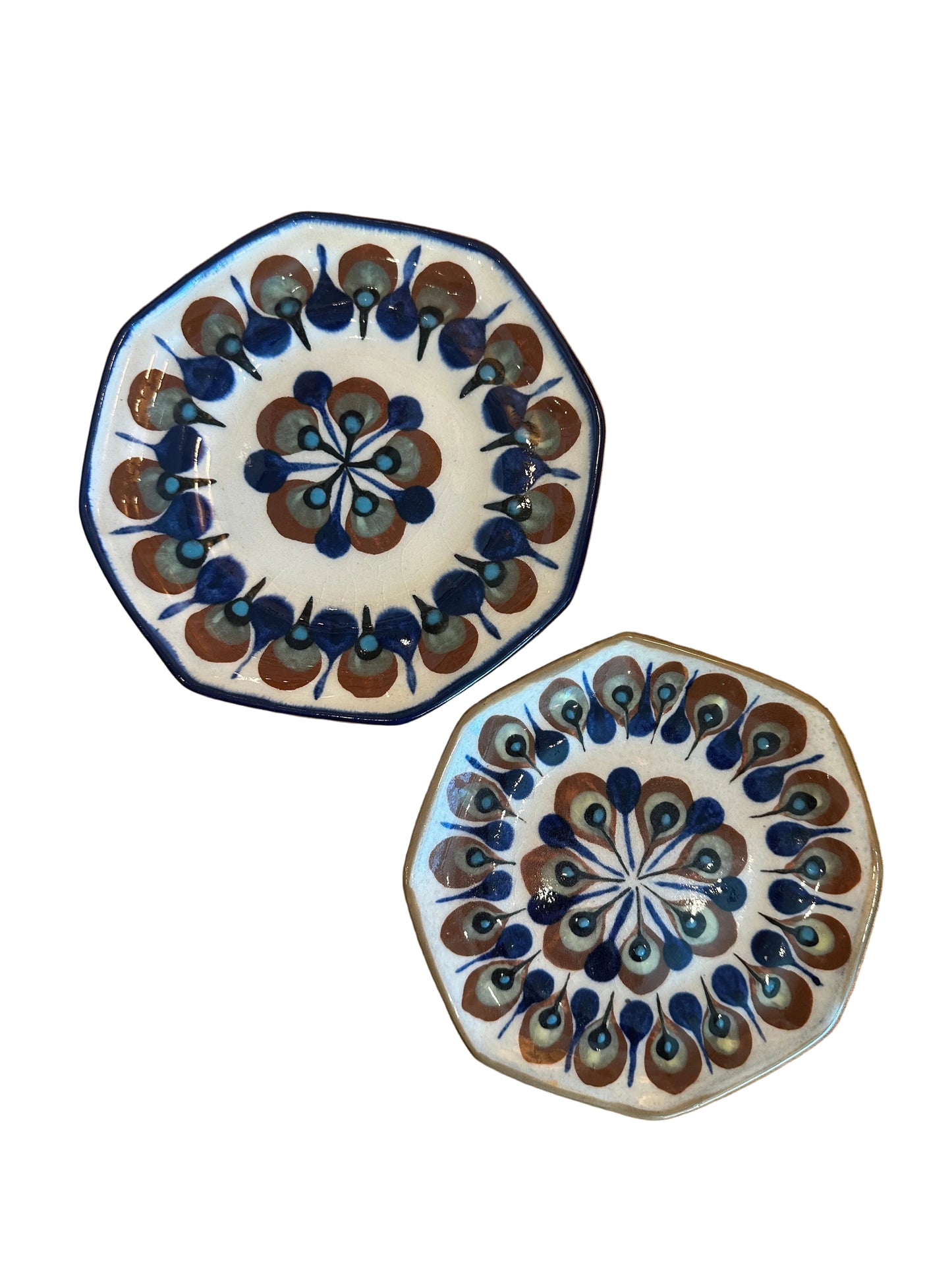 San Antonio Palopo Octagonal Plates (Set of 2)
