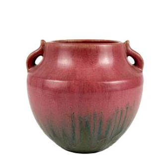 Muncie Style Vase, Rose Glaze