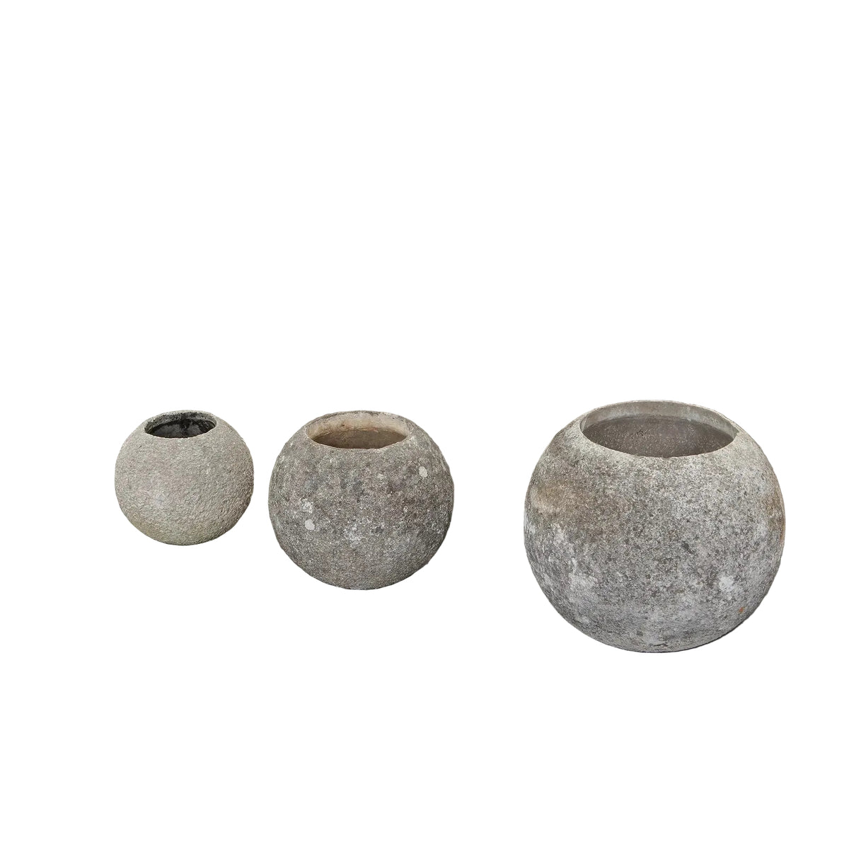 Set of 3 Graduated Globe Planters