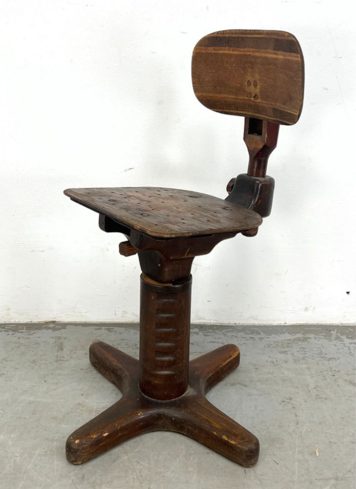Vintage Industrial Drafting Chair