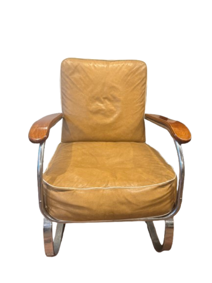 1930s Springer KEM Weber Lounge Chair
