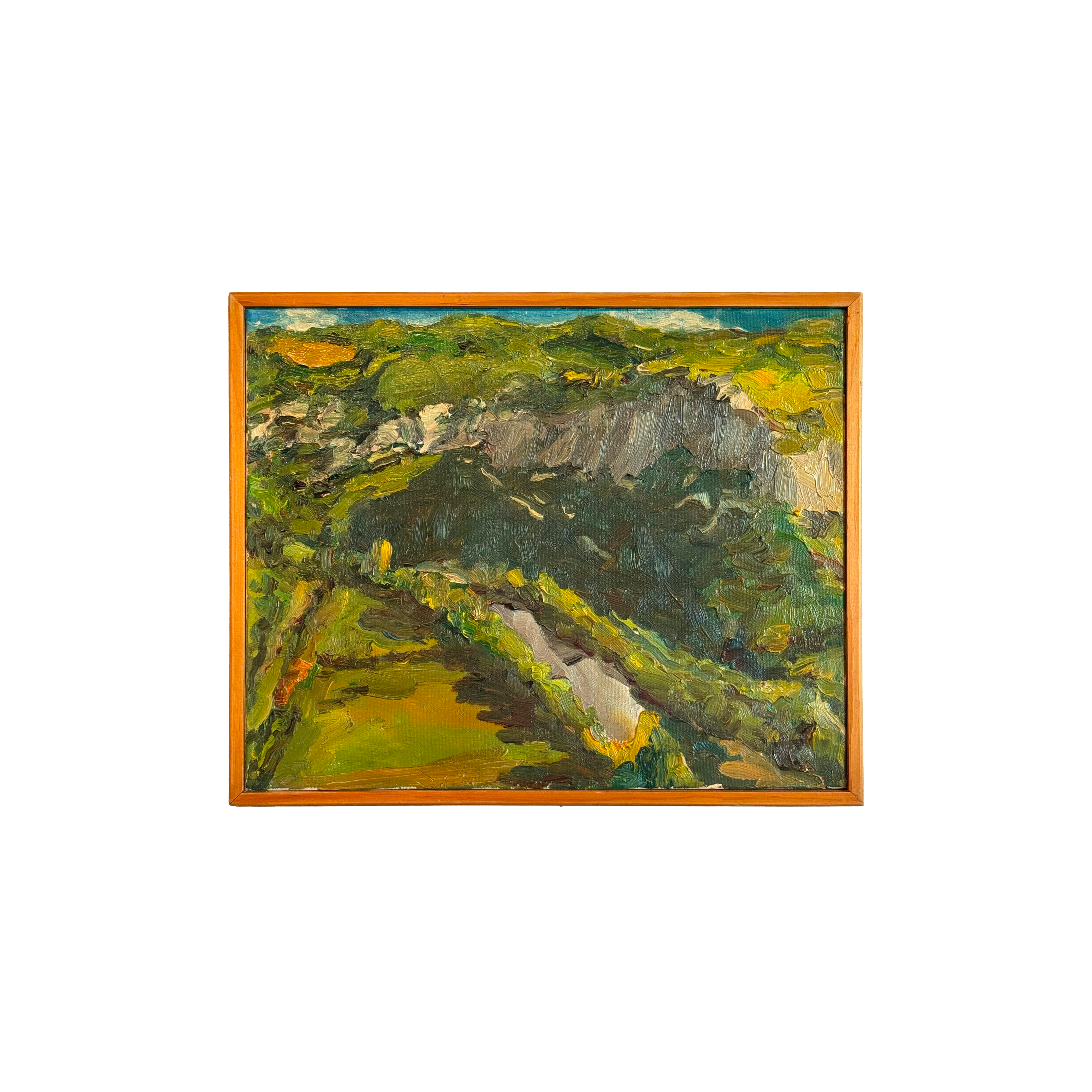 Falaise (Cliff) 2003 Oil Painting